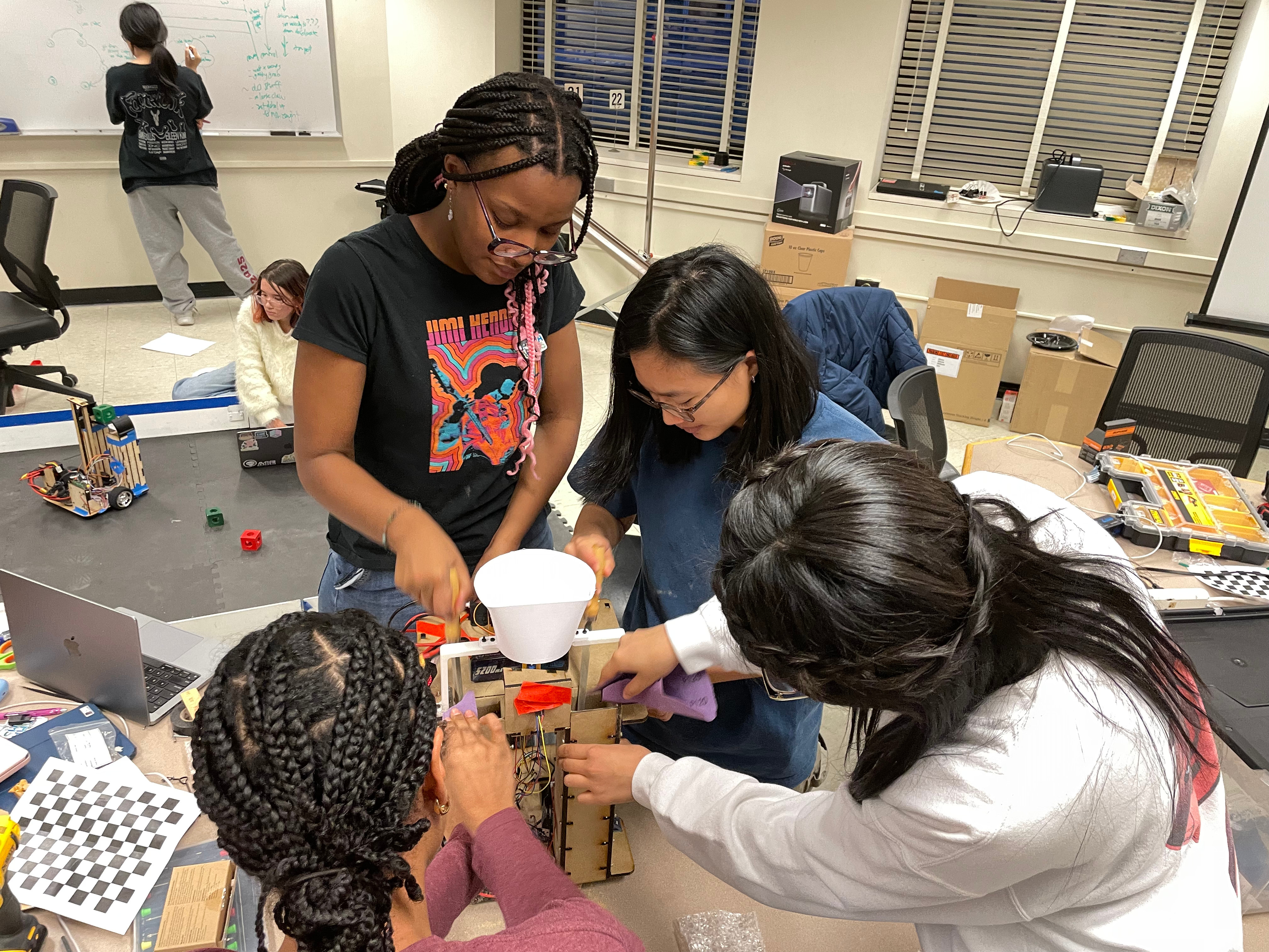 MASLAB team building robot